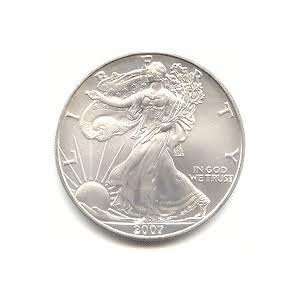    2007 Uncirculated American Eagle SIlver Dollar 
