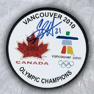ERIC STAAL 2010 Olympic Gold Medal SIGNED Canada Puck