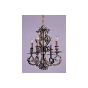  6914   Wrought Iron Chandelier   Chandeliers: Home 