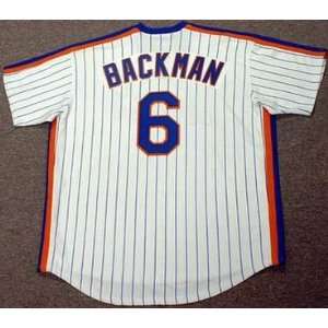  WALLY BACKMAN New York Mets 1986 Majestic Cooperstown 