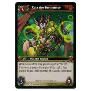   of Warcraft Hunt for Illidan Single Card Xela the Tormentor #171 Rare