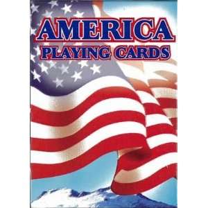  Play Cards American Flag (3 Pack) Toys & Games