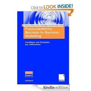 Praxisorientiertes Business to Business Marketing Grundlagen und 