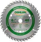Oshlun SBW 065040 6 1/2 Inch 40 Tooth ATB Finishing and Framing Saw 