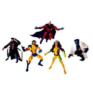 Men Legends 5 Pack Action Figures   Gambit, Magneto, Beast, Rogue 