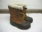 Mens Boots Size 6 D Field and Stream Removable Liners Brown
