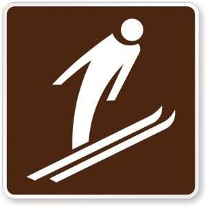  Ski Jumping symbol Diamond Grade, 24 x 24 Office 