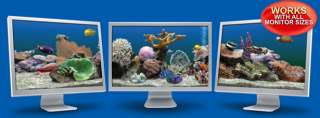 Spread Your Aquarium Across Multiple Monitors Including Widescreen.