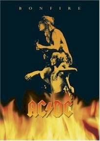 AC/DC ~ BONFIRE ANGUS YOUNG POSTER ACDC Music Bon Scott  
