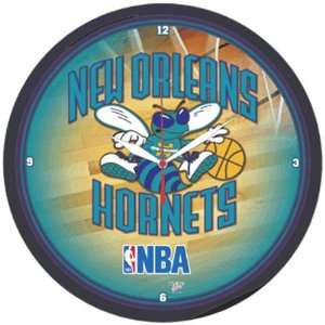 New Orleans Hornets NBA Round Wall Clock:  Home & Kitchen