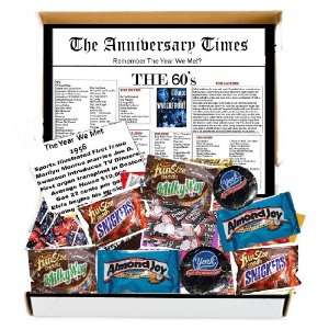 The Anniversary Times Candy Box Remember The Year We Met In The 60s