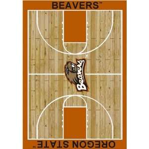  Oregon State Beavers NCAA Homecourt Area Rug by Milliken 