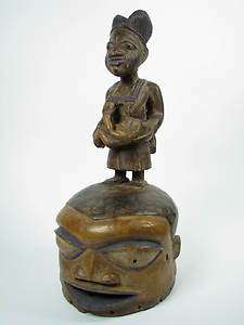 GothamGallery Fine African Art   Nigeria Yoruba Epa Mask Y  