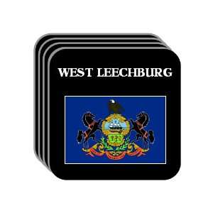  US State Flag   WEST LEECHBURG, Pennsylvania (PA) Set of 4 