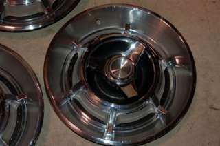1966 Dodge Charger 14 spinner type HUBCAPS Wheel covers  # 578 