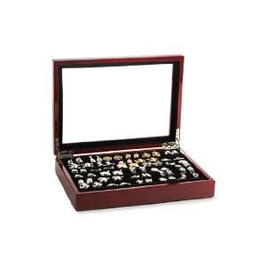  Ravi Ratan Oak Cuff Link Box Jewelry