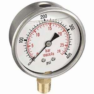  Valley Instrument 2 1/2in. Stainless Steel Glycerin Gauge 