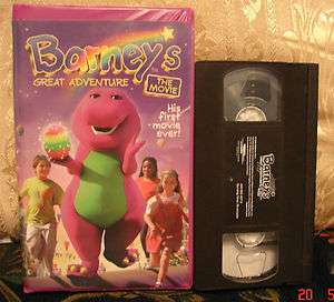   Video Barneys 1st Movie FREE US MEDIA SHIPPING 044005545739  
