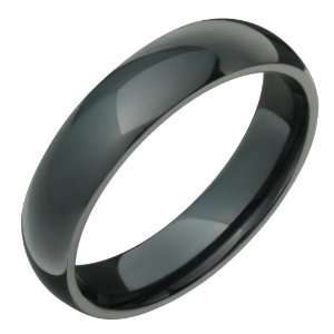   Black Titanium Wedding Band for Him and/or Her Alain Raphael Jewelry