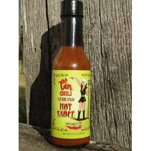Cin Chili Hot Sauce: Grocery & Gourmet Food