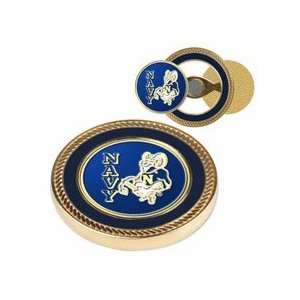  Navy Midshipmen Challenge Coin with Ball Markers (Set of 2 