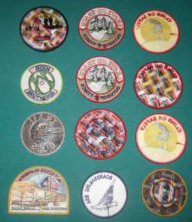 National Program Patches   Mixed Lot   12 in all  