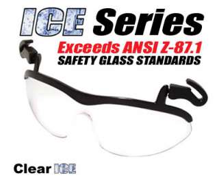   Brimz Clear Sunglasses flip up sports clip 100%UV 859451000004  