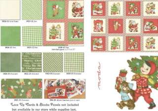 KIDDIE CHRISTMAS FLANNELS Moda LAYER CAKES 10 Squares  