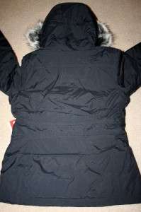   The North Face Greenland Black Jacket Goose Down Women sz S M L  