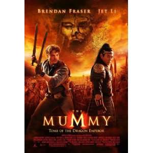 The Mummy 3 Tomb of The Dragon Emperor Original Double Sided Movie 