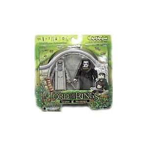  Lord of the Rings Saruman & Wormtongue Mini Mates Toys 