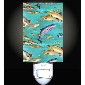  Freshwater Fish Decorative Night Light: Home Improvement