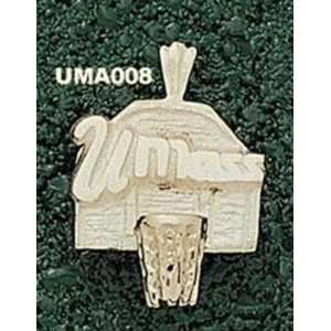    14Kt Gold University Of Mass Umass Backboard