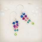 HOLLY YASHI Fairy Dust Sterling Silver Crystal Earrings NEW