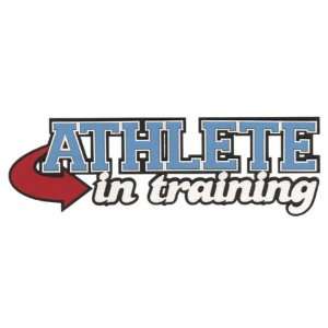  Athlete in Training Laser Die Cut