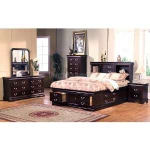  World Imports Zachary Storage Bedroom Set (King) 1109 KCB 