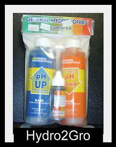   HYDROPONICS 8 oz pH UP & DOWN CONTROL TEST KIT Hydro garden  