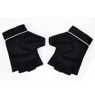 Veloset Cycling Gloves Gel Padding Black Mitts All Size 0609132007989 