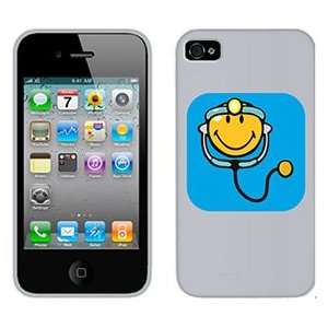  Smiley World Doctor on AT&T iPhone 4 Case by Coveroo  