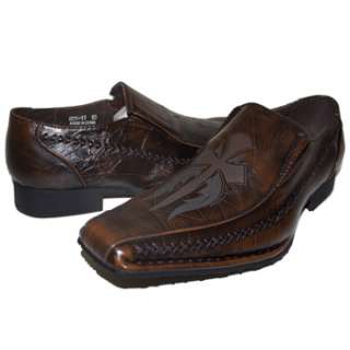 WI 901 11 Quality Mens Dress Shoes NEW BROWN sz 8  
