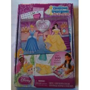    Disney Princess Fashion Designer Peel N Stick Fun: Toys & Games