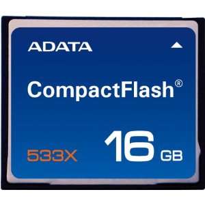  ADATA Turbo 16 GB CompactFlash Memory Card ACF16G533XR 