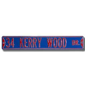 34 Kerry Wood Dr Street Sign 