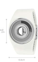he watch comes with a white carton box and 1 year factory warranty