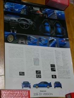   IMPREZA 22B STi Version 400 Limited Japanese Brochure 1998 GC8 WRC WRX