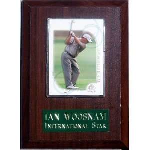 Ian Woosnam 4.5 x 6.5 Plaque 