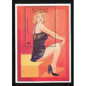  Marilyn Monroe Rare Mint St. Vincent Stamp 2213 