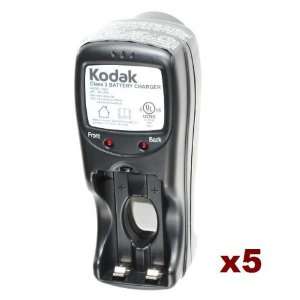   Kodak Ni MH AA AAA Dual Compartment 4 Battery Charger: Camera & Photo