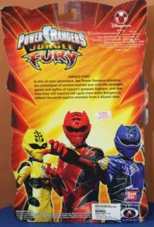 Brand New BANDAI Power Rangers Jungle Fury  Red Ranger Battler Set