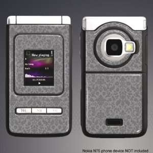  Nokia N75 grey floral Gel skin n75 g20: Everything Else